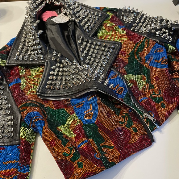 Colorful Rhinestone Boots - Picture 6 of 8